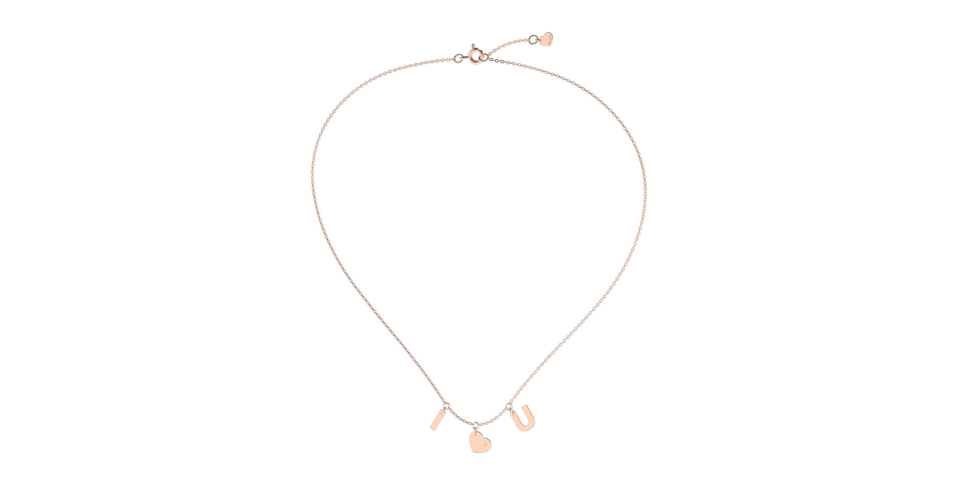 Diamond necklace Amour