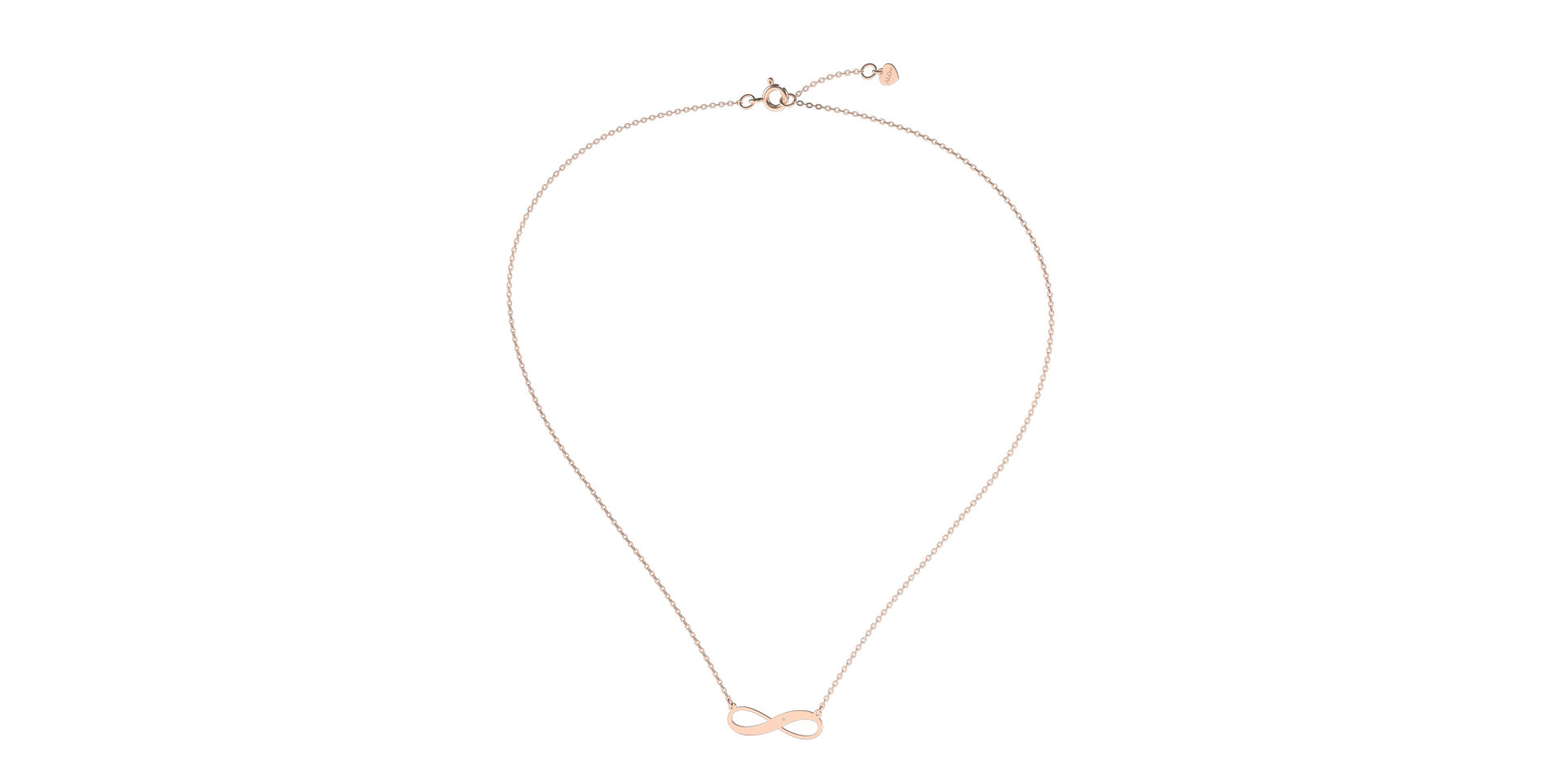 Diamond necklace Infinite Space