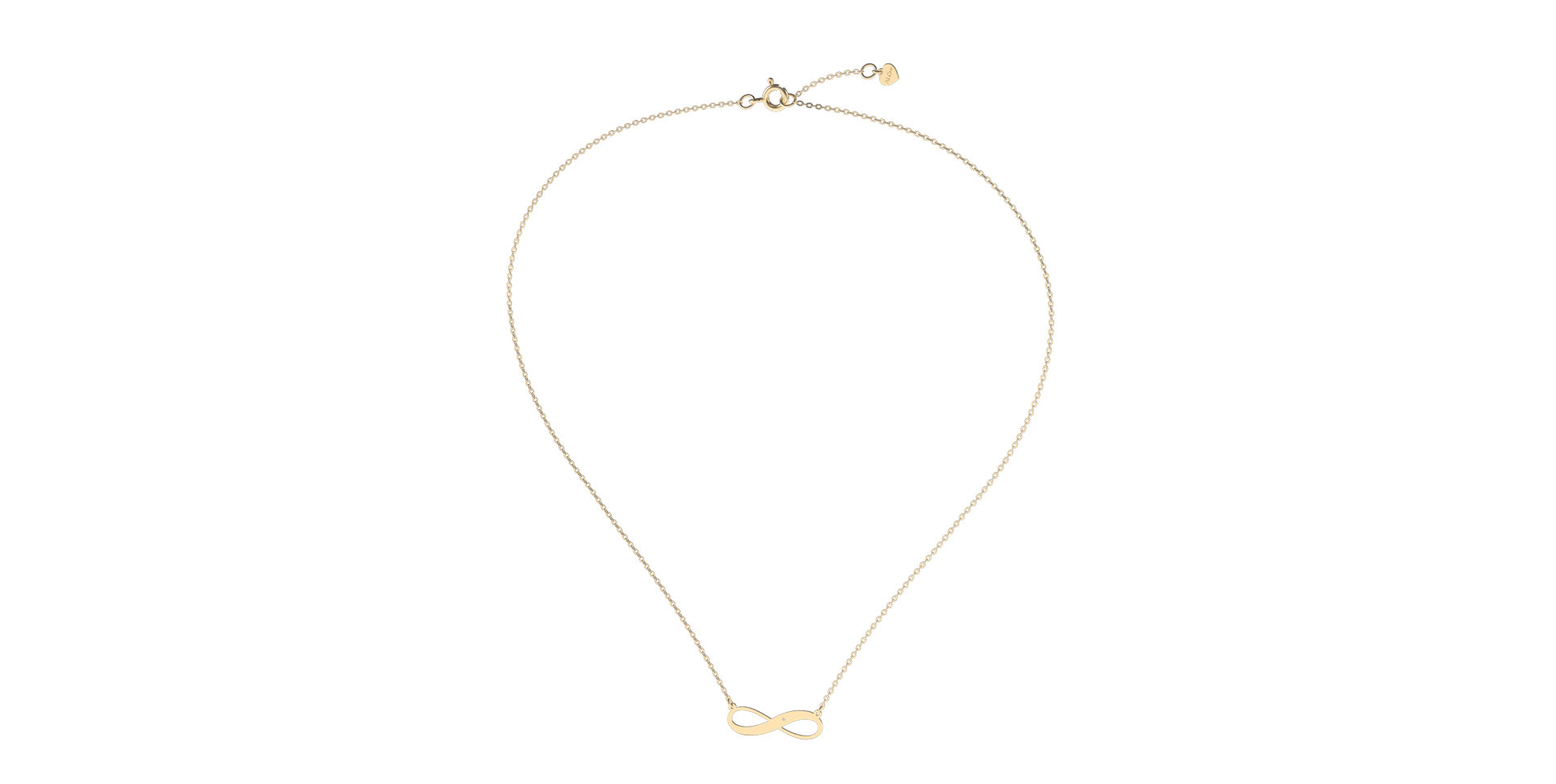 Diamond necklace Infinite Space