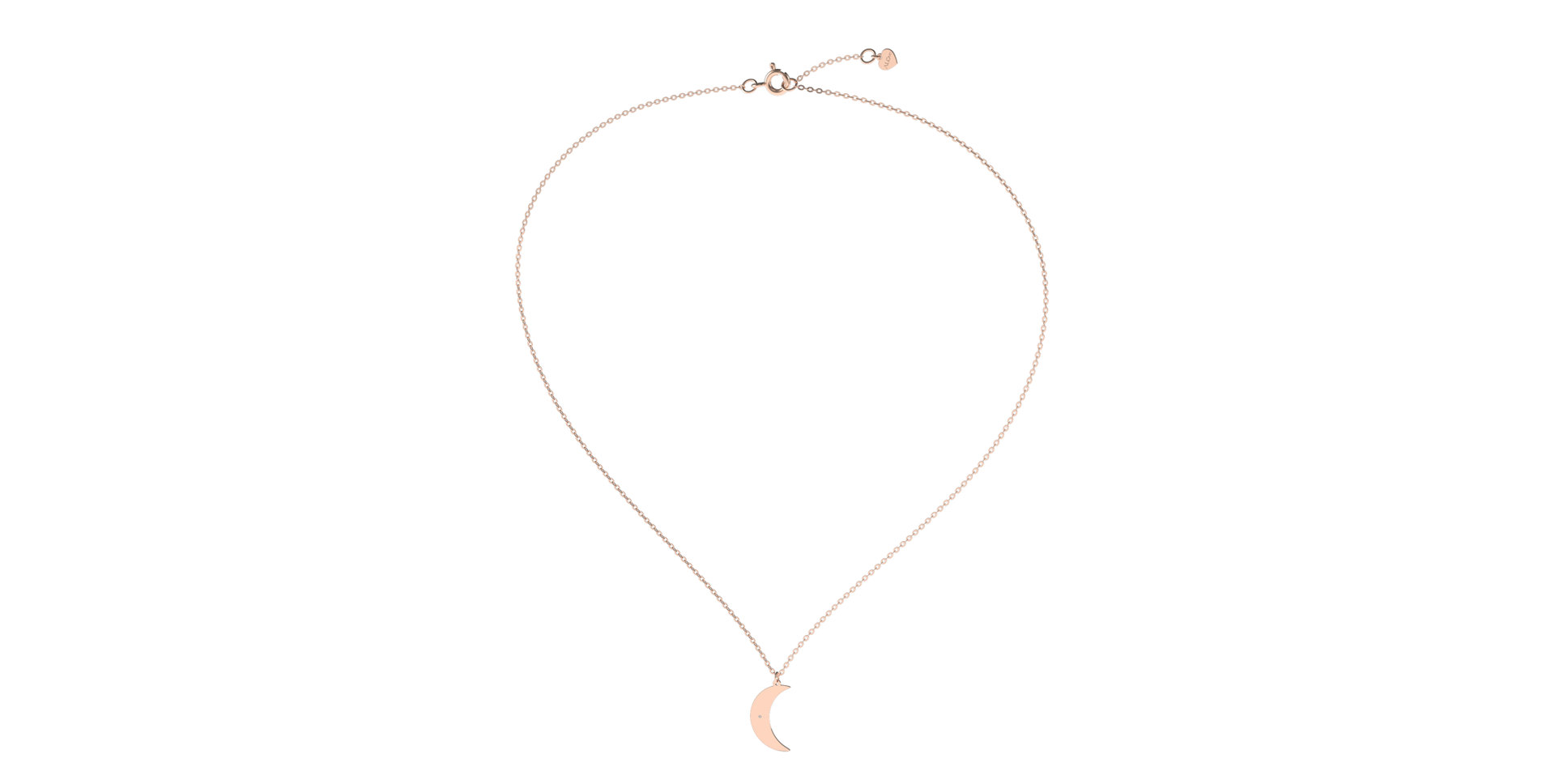 Diamond necklace Amazing Moon