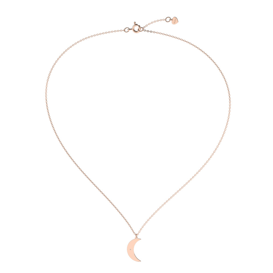 Diamond necklace Amazing Moon
