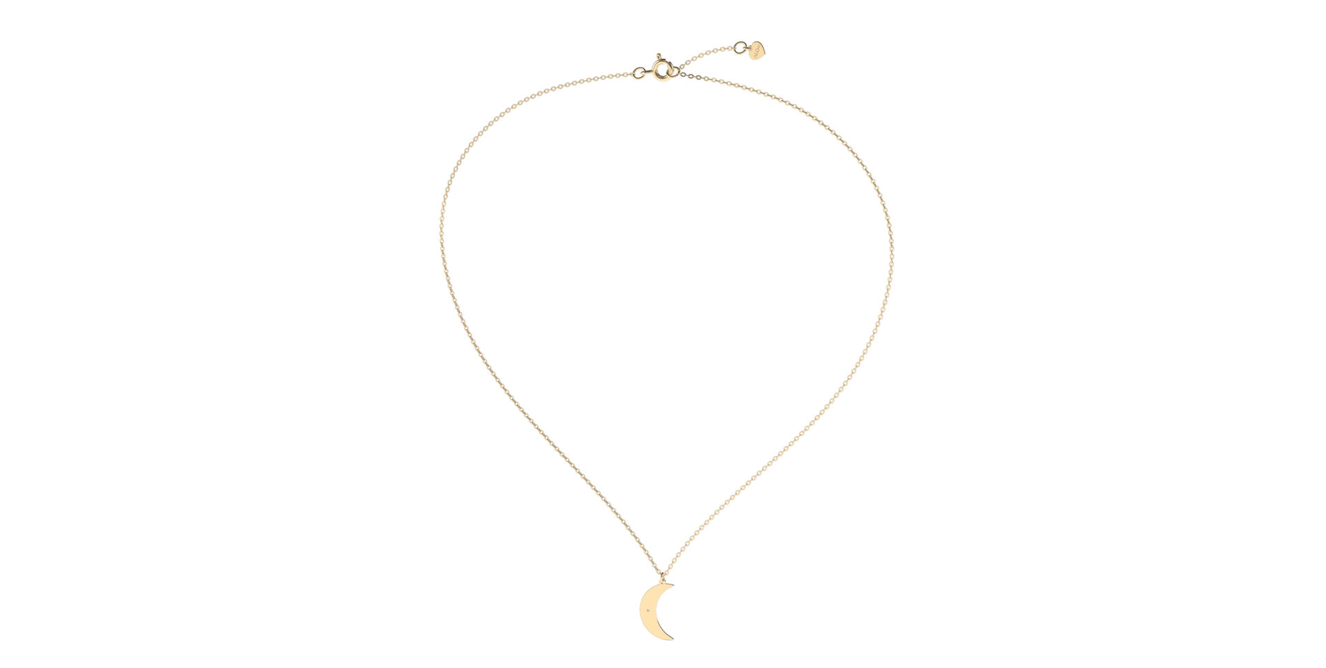 Diamond necklace Amazing Moon