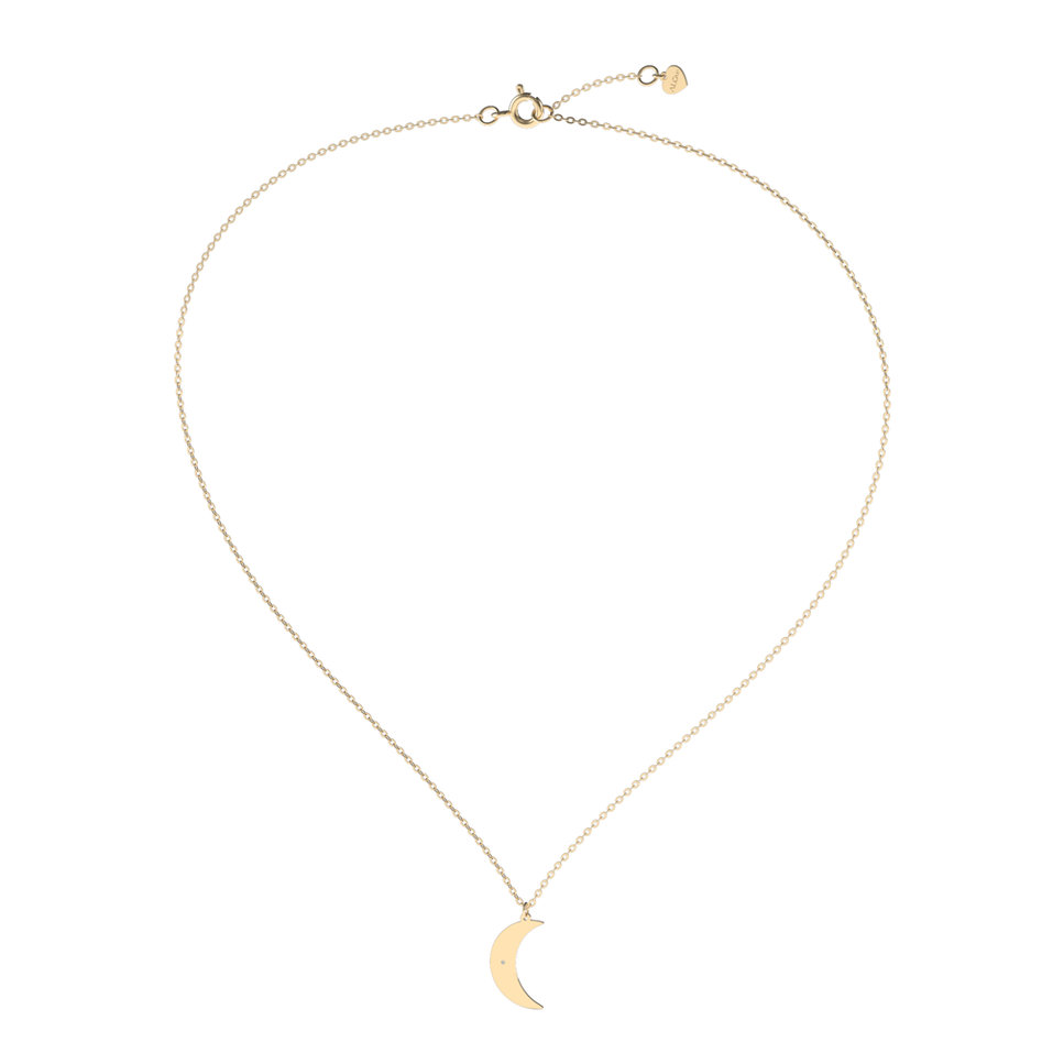 Diamond necklace Amazing Moon