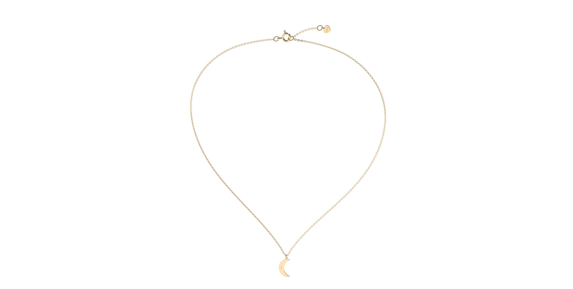 Diamond necklace Miracle Moon