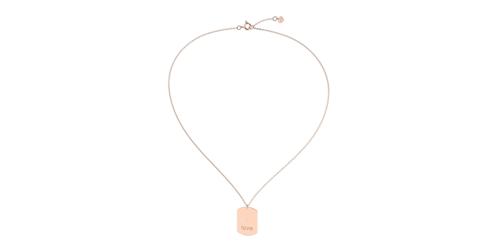 Diamond necklace My Darling