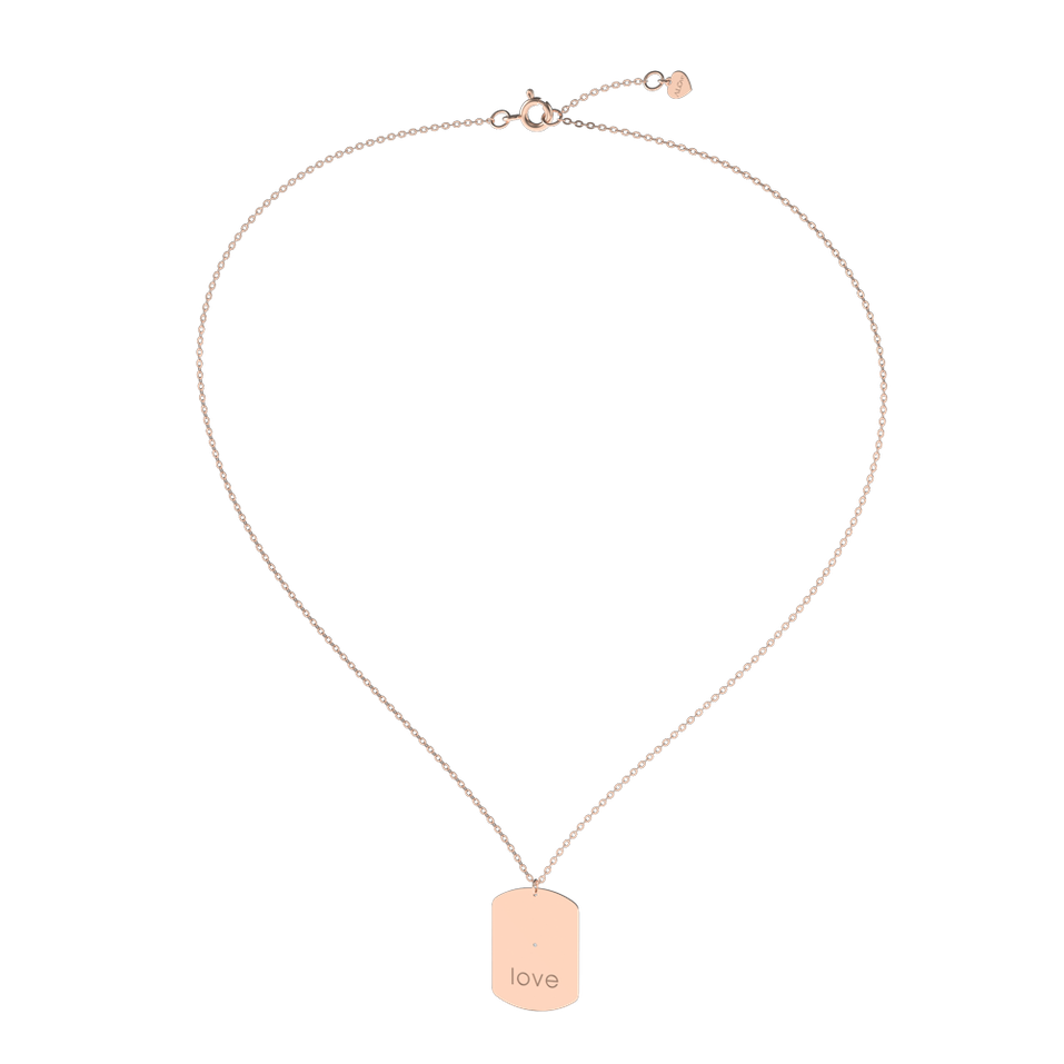 Diamond necklace My Darling