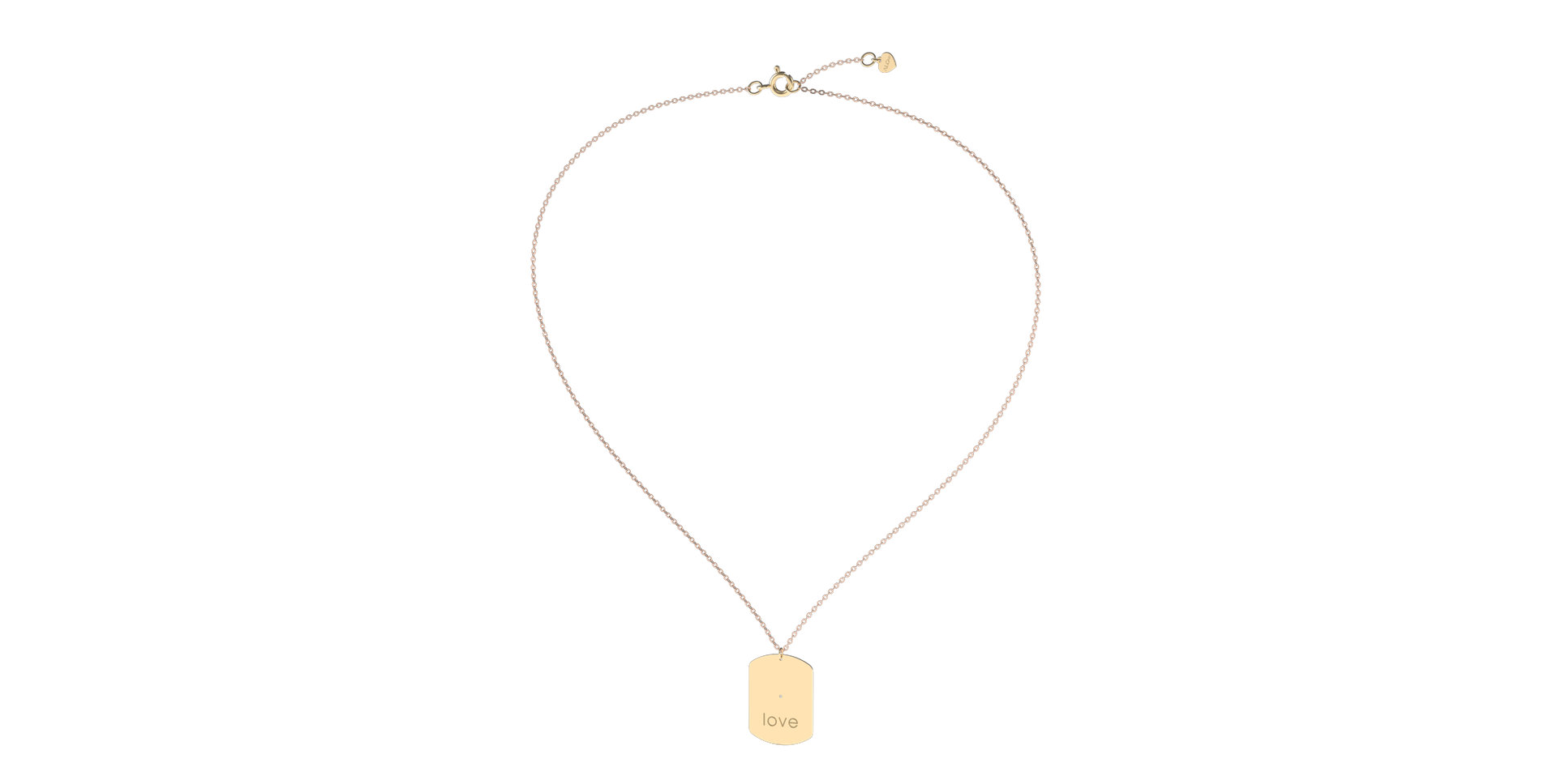 Diamond necklace My Darling