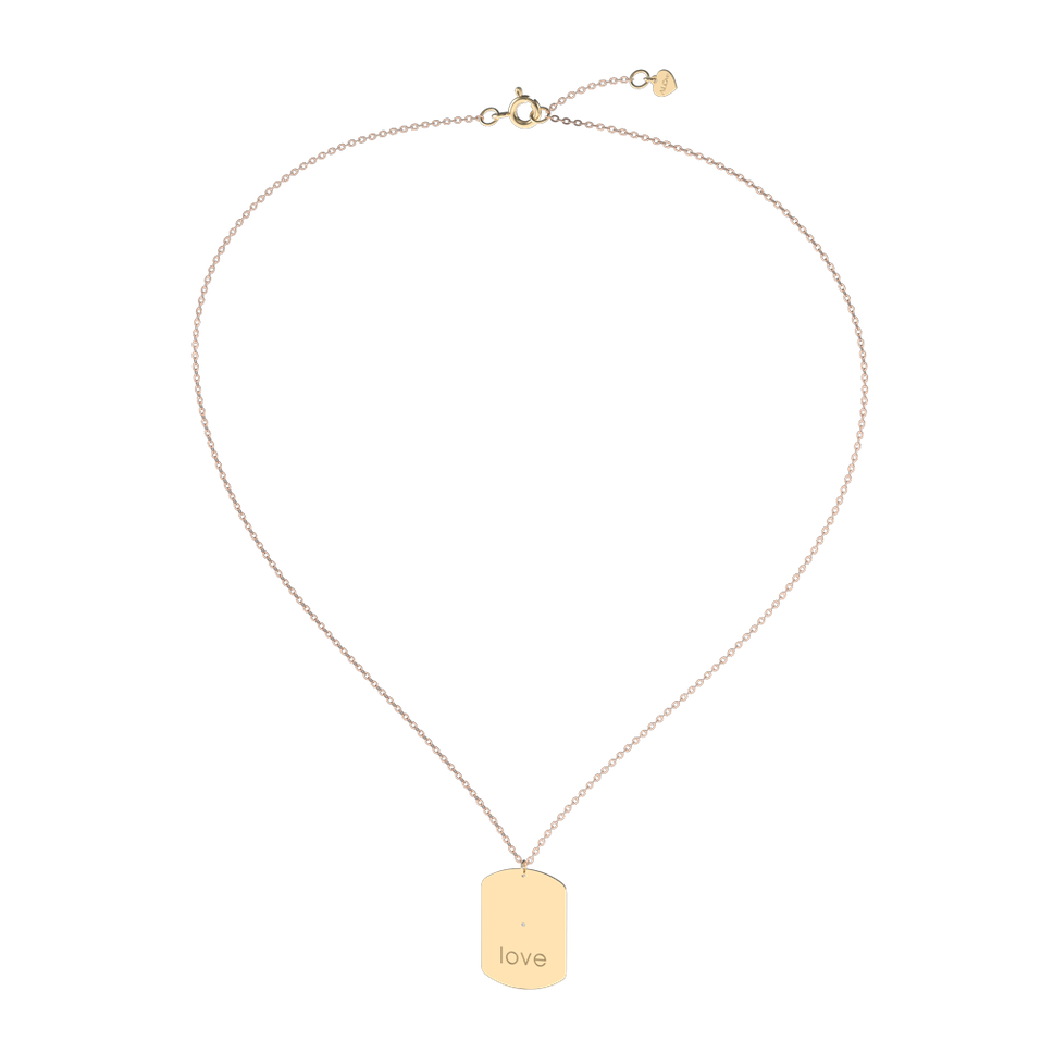 Diamond necklace My Darling