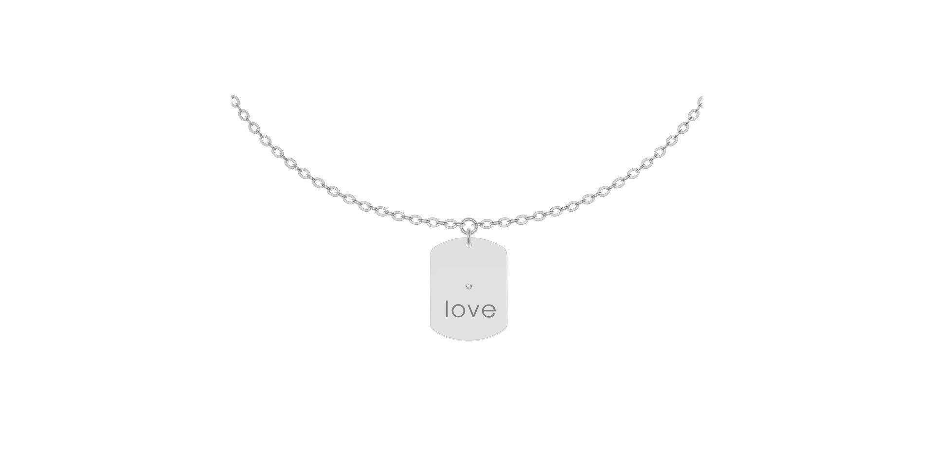 Diamond bracelet Love