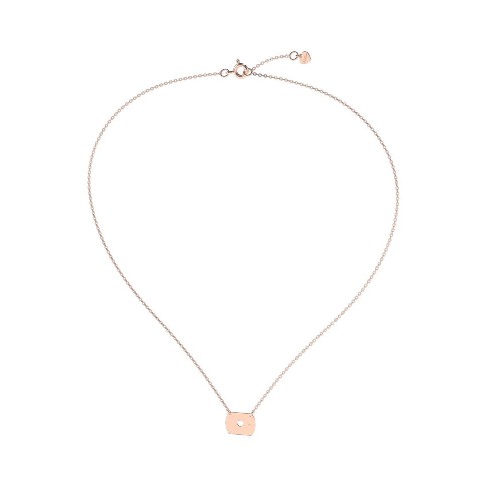 Diamond necklace Military Love