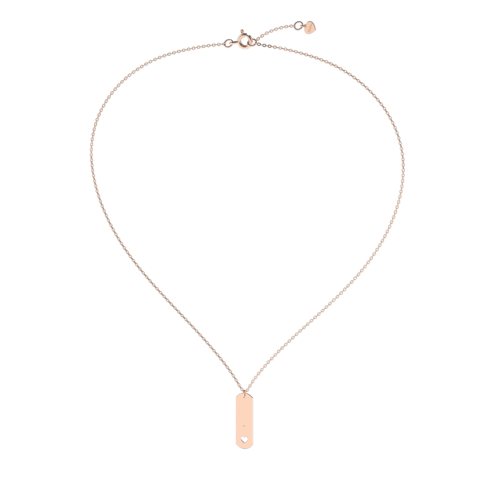 Diamond necklace Angel Amour