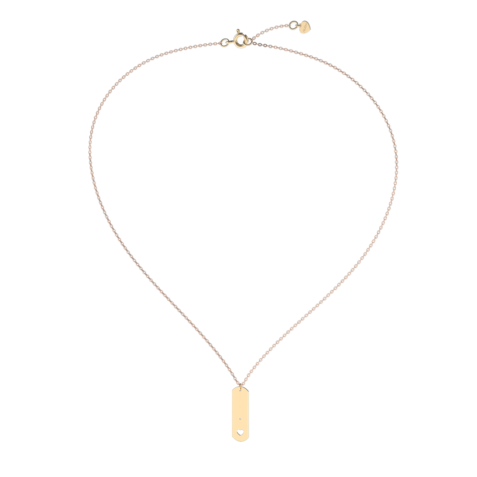 Diamond necklace Angel Amour