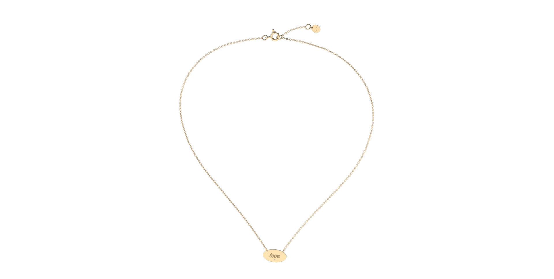 Diamond necklace Divine Amour