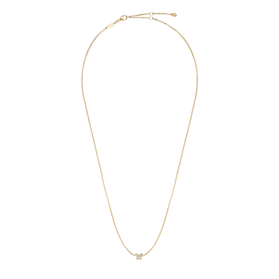 Diamond necklace Magic Butterfly