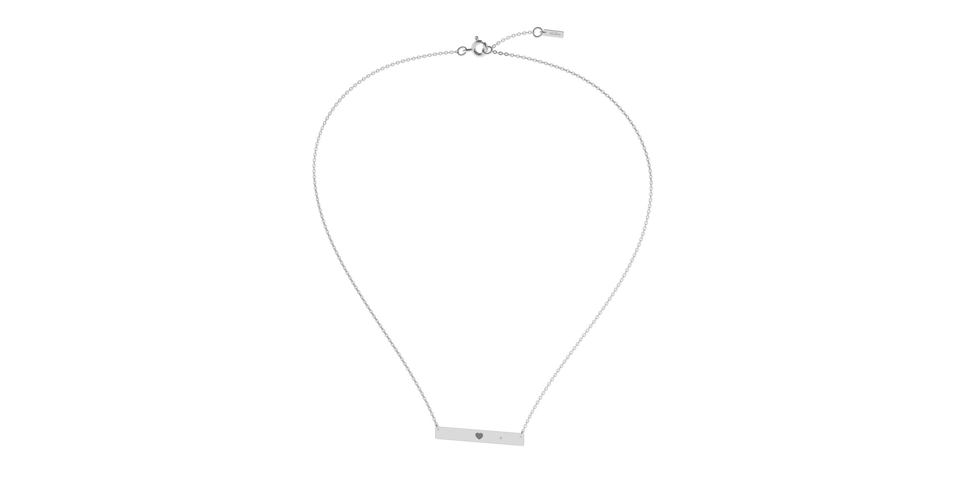 Diamond necklace Heart