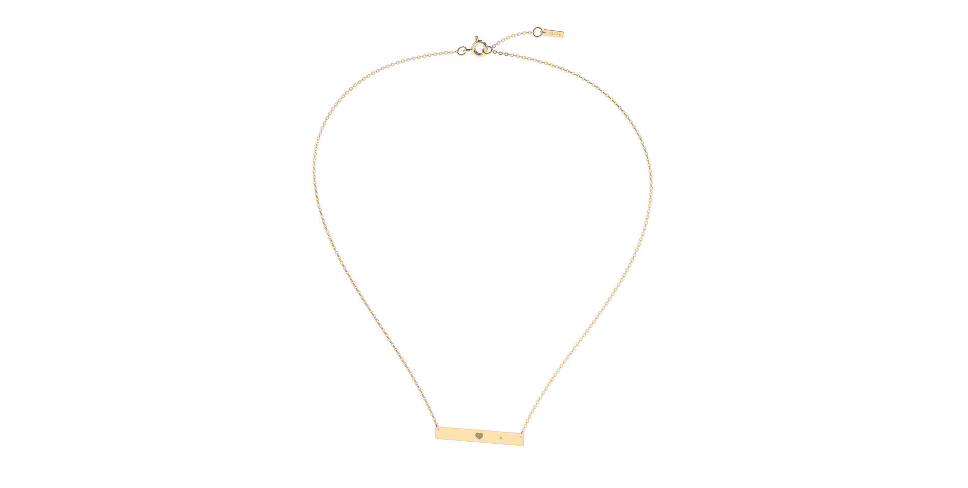 Diamond necklace Heart