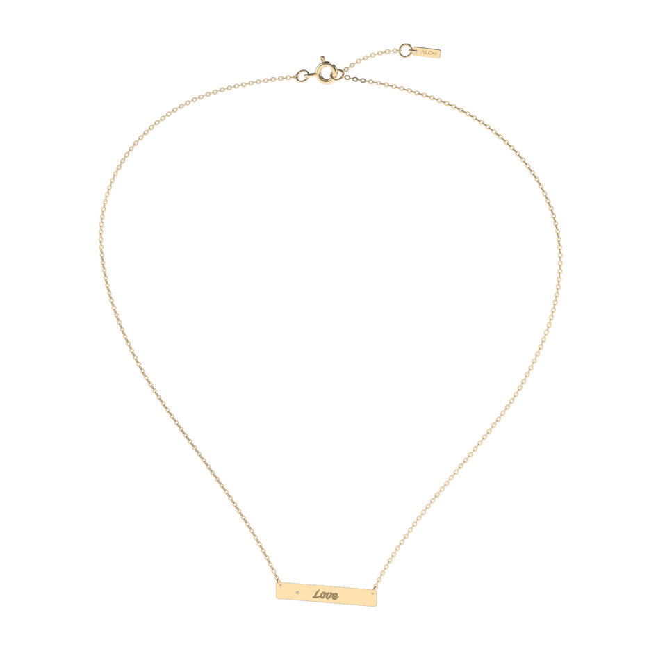 Diamond necklace Forever Darling