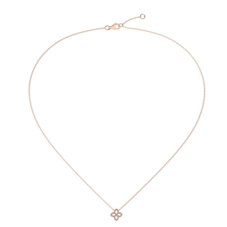 Diamond necklace Glamorous Petals
