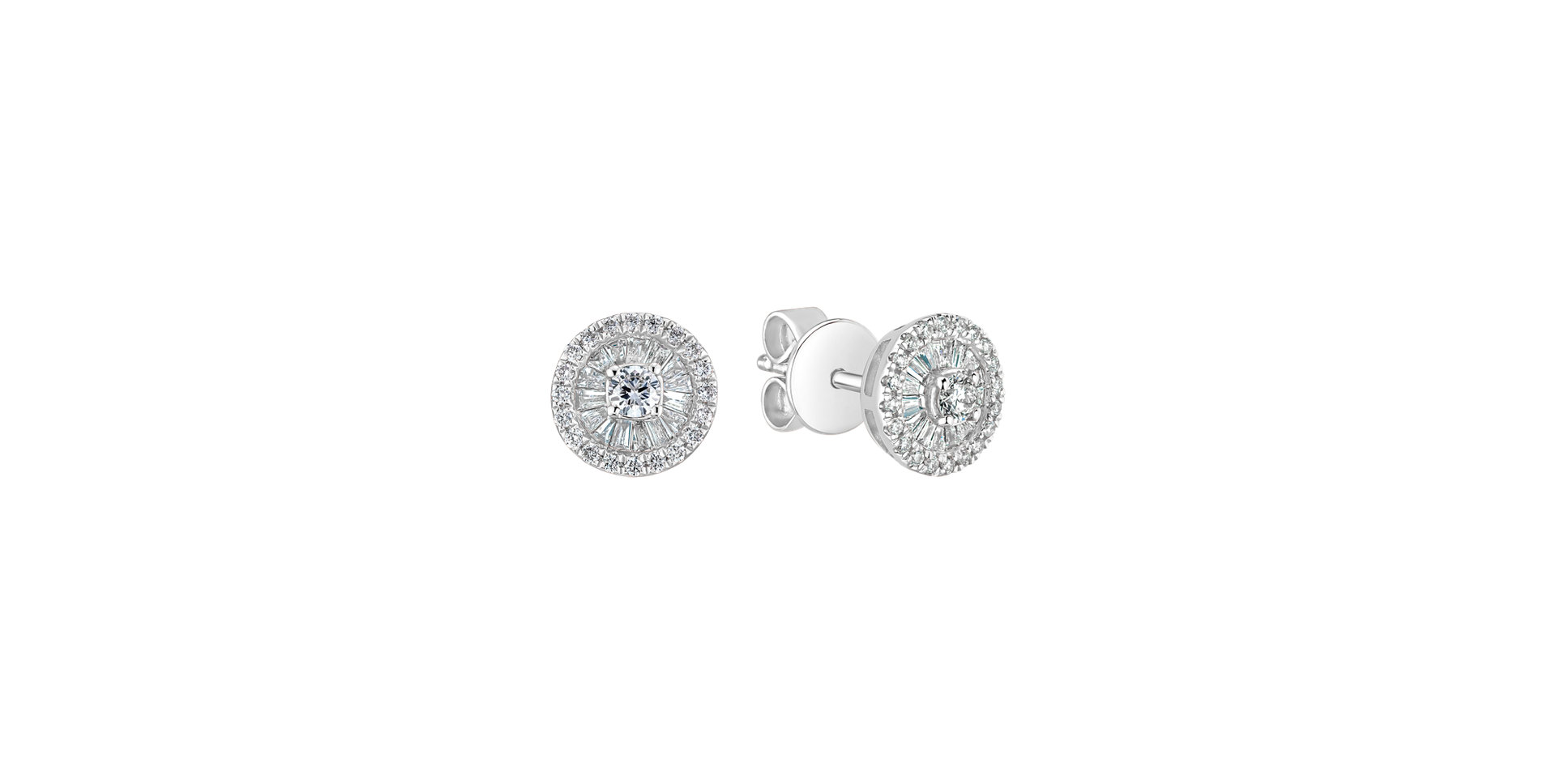Diamond earrings Solarae