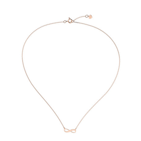 Diamond necklace Infinity Love
