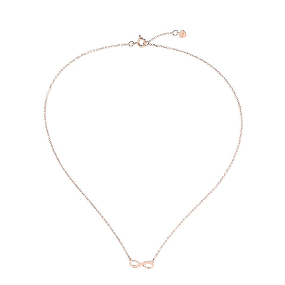 Diamond necklace Infinity Love