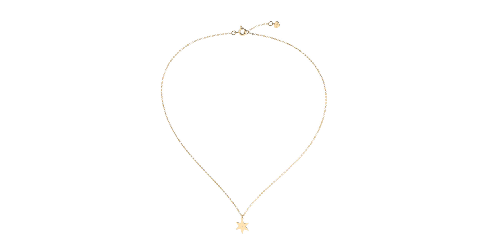 Diamond necklace Star