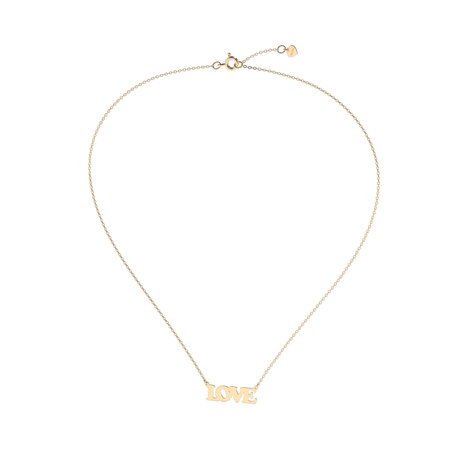 Diamond necklace Love