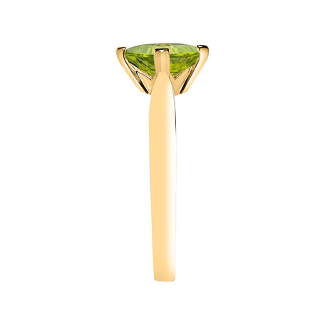 Ring with Peridot Bonbon