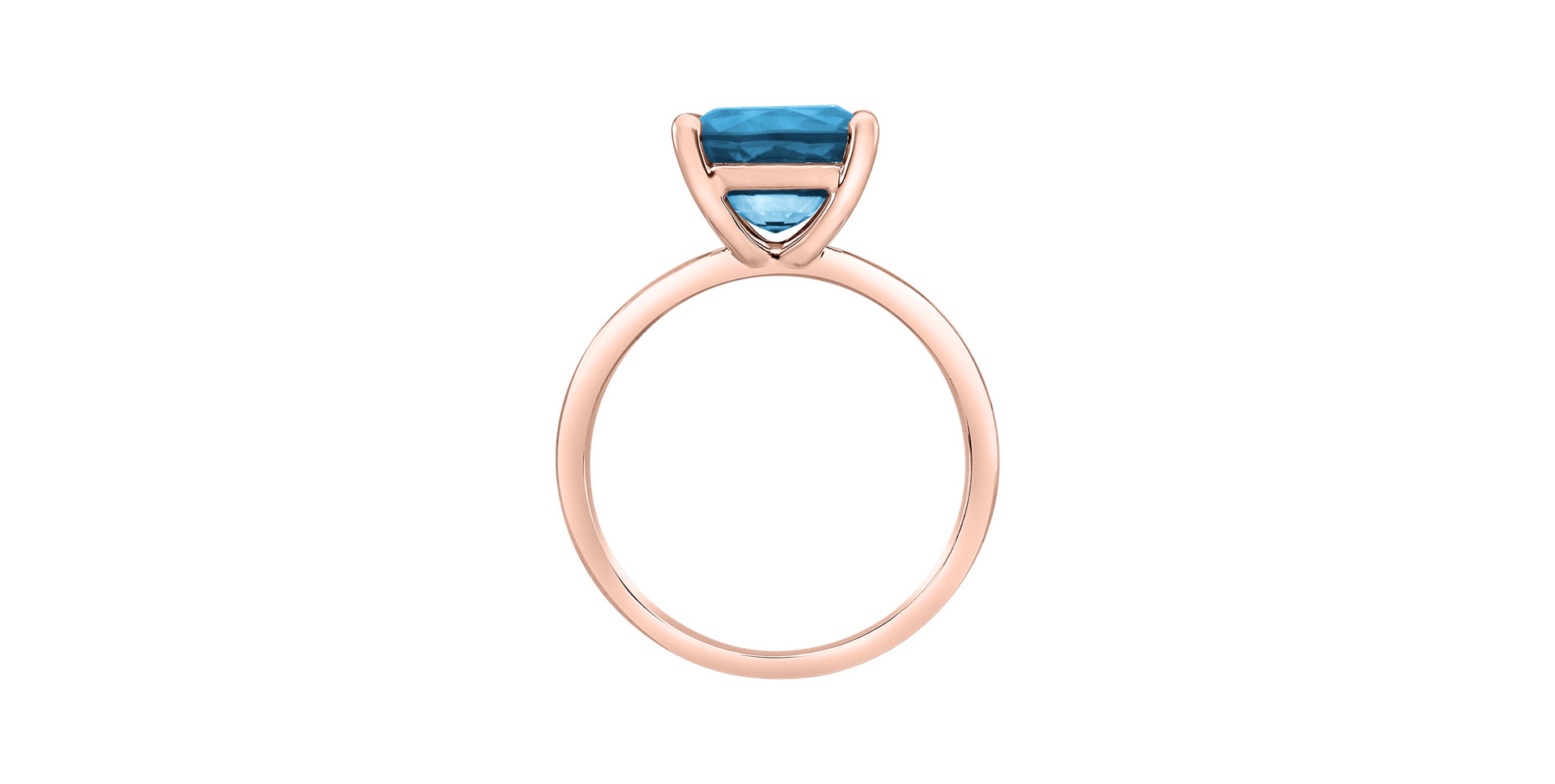 Ring with Topaz Swiss Bonbon