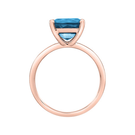 Ring with Topaz Swiss Bonbon