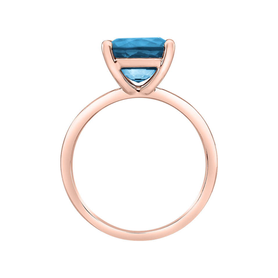 Ring with Topaz Swiss Bonbon