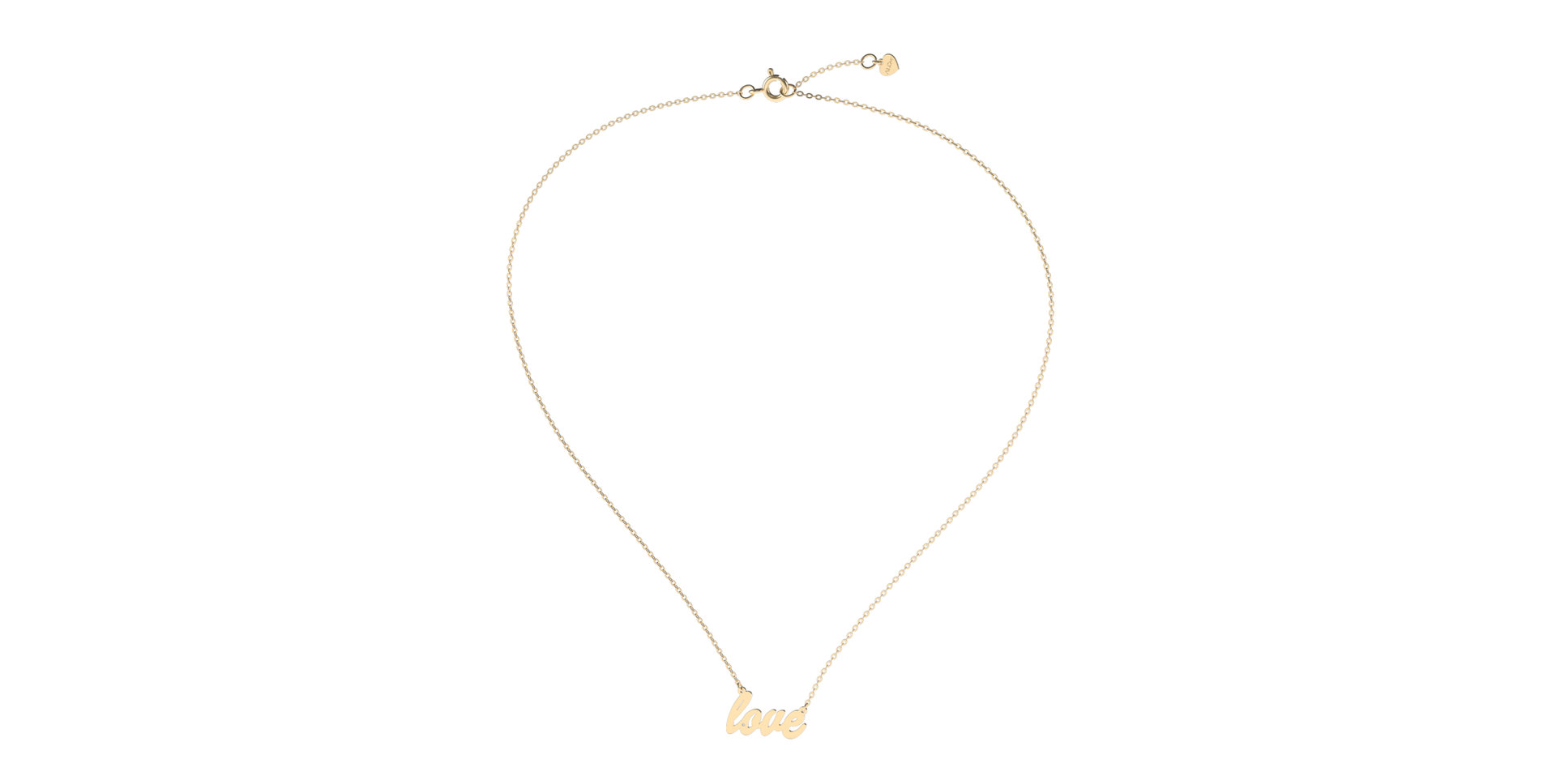 Diamond necklace Love