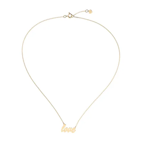 Diamond necklace Love
