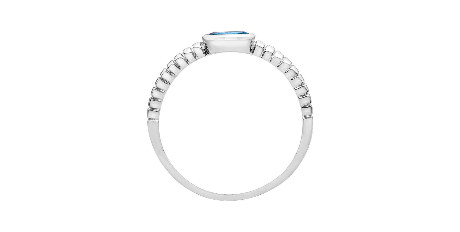 Ring with Topaz Swiss Bonbon