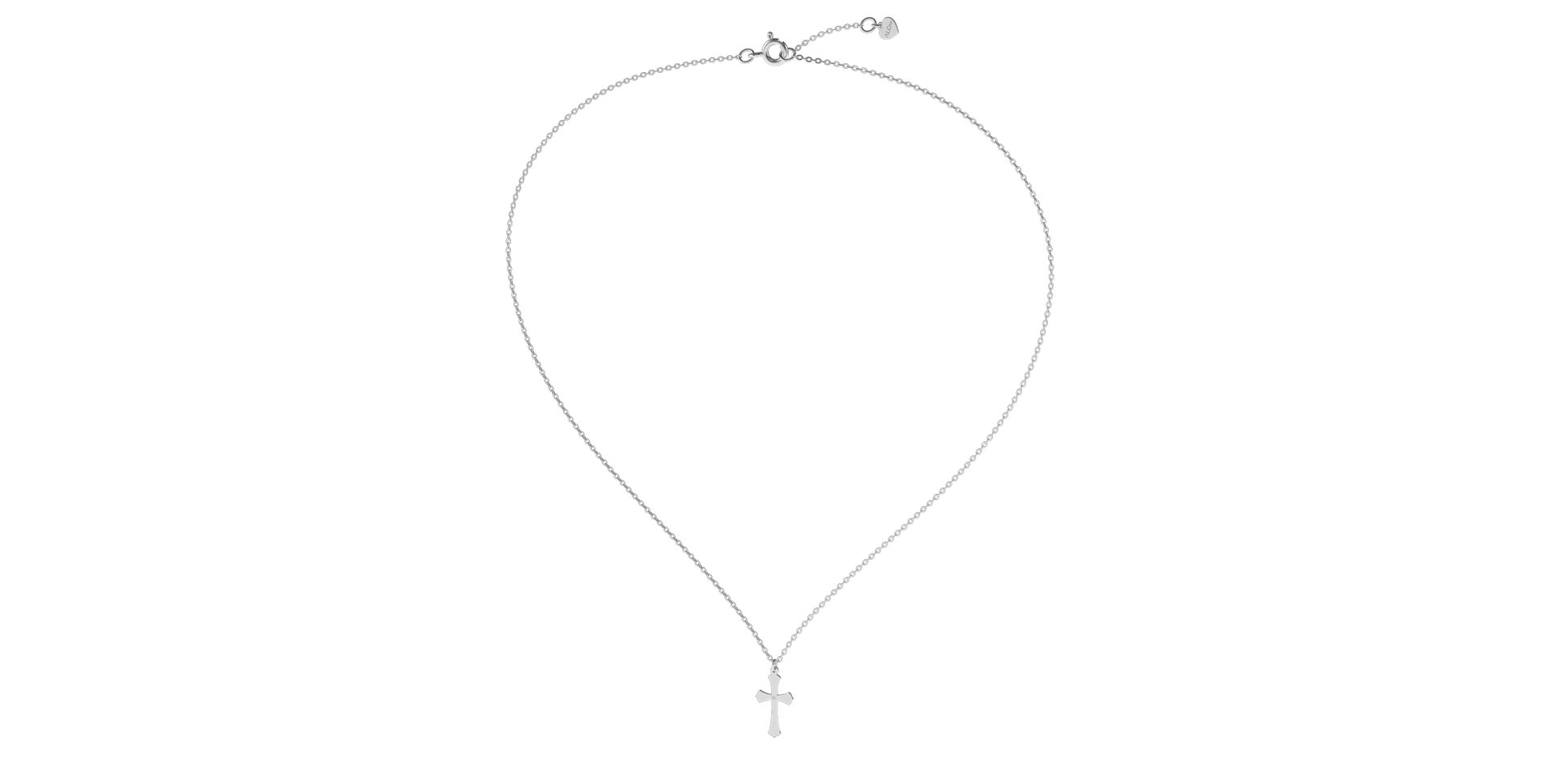 Diamond necklace Classic Cross