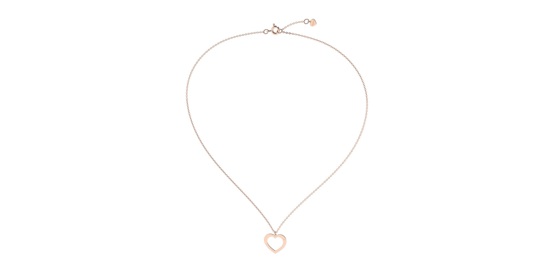 Diamond necklace One Heart