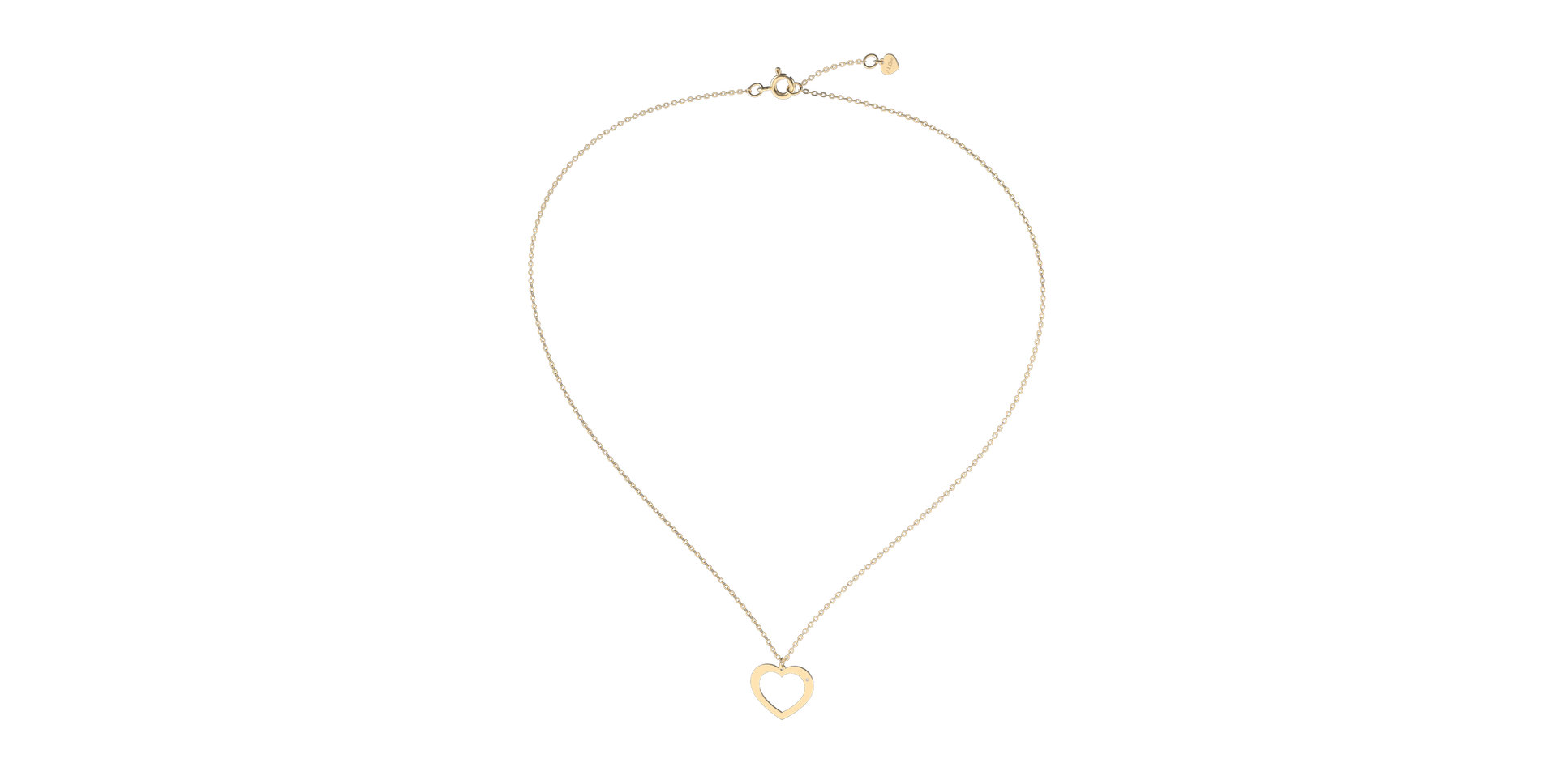 Diamond necklace One Heart