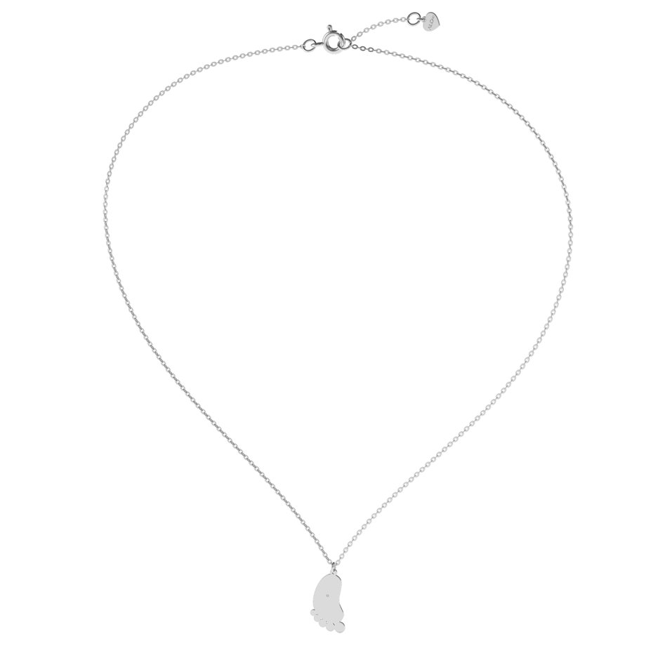 Diamond necklace Baby Foot