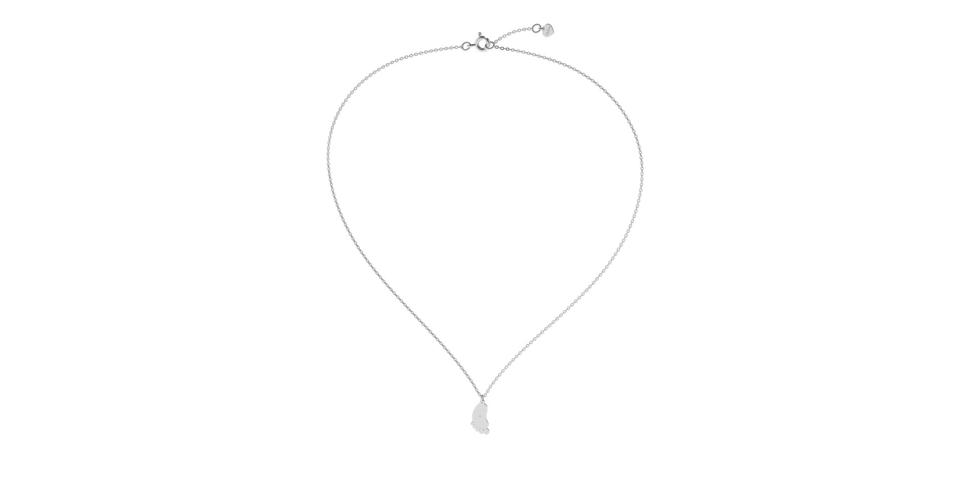 Diamond necklace Baby Foot