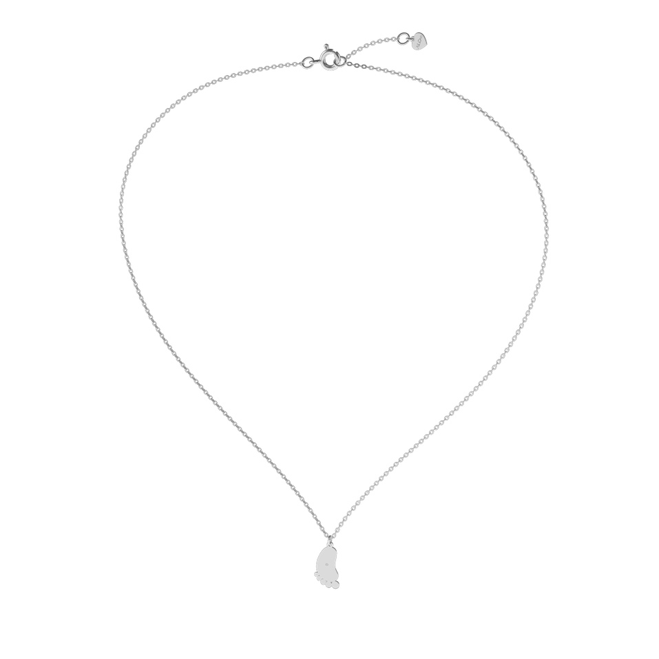 Diamond necklace Baby Foot