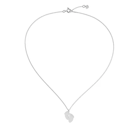 Diamond necklace Baby Feet
