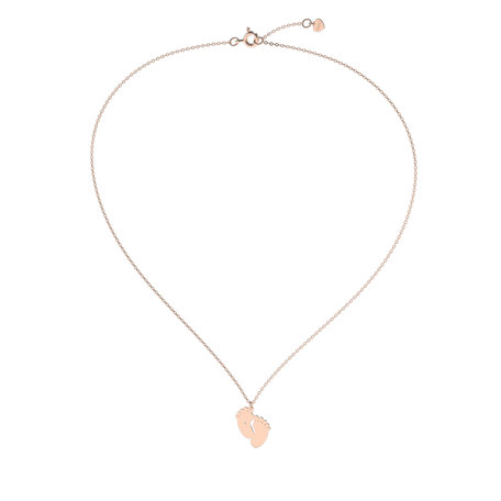 Diamond necklace Baby Feet