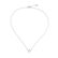 Diamond necklace Triangle Love3