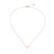 Diamond necklace Triangle Love3