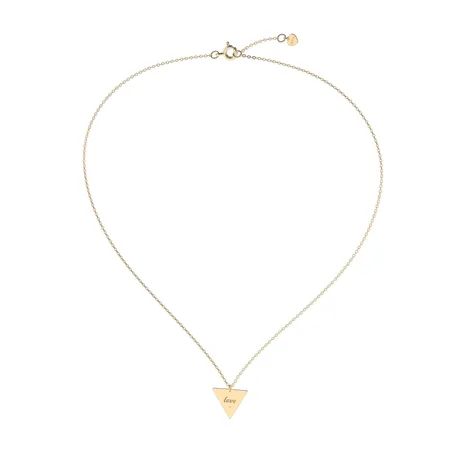 Diamond necklace Love Triangle