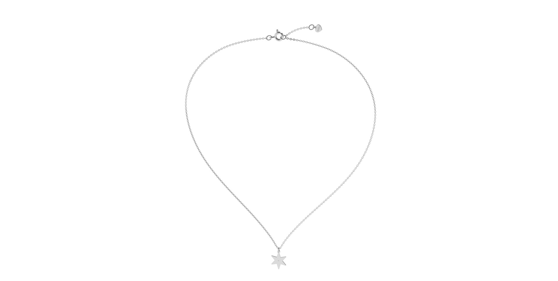 Diamond necklace Star