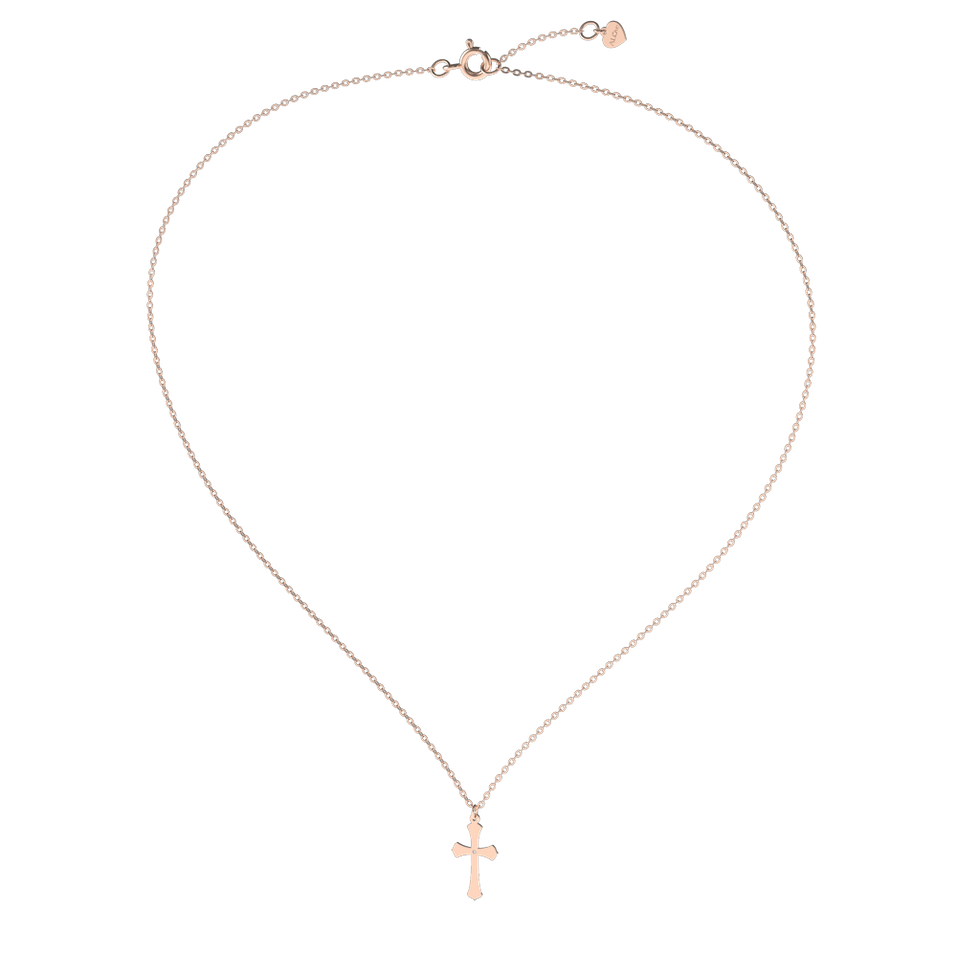Diamond necklace Classic Cross