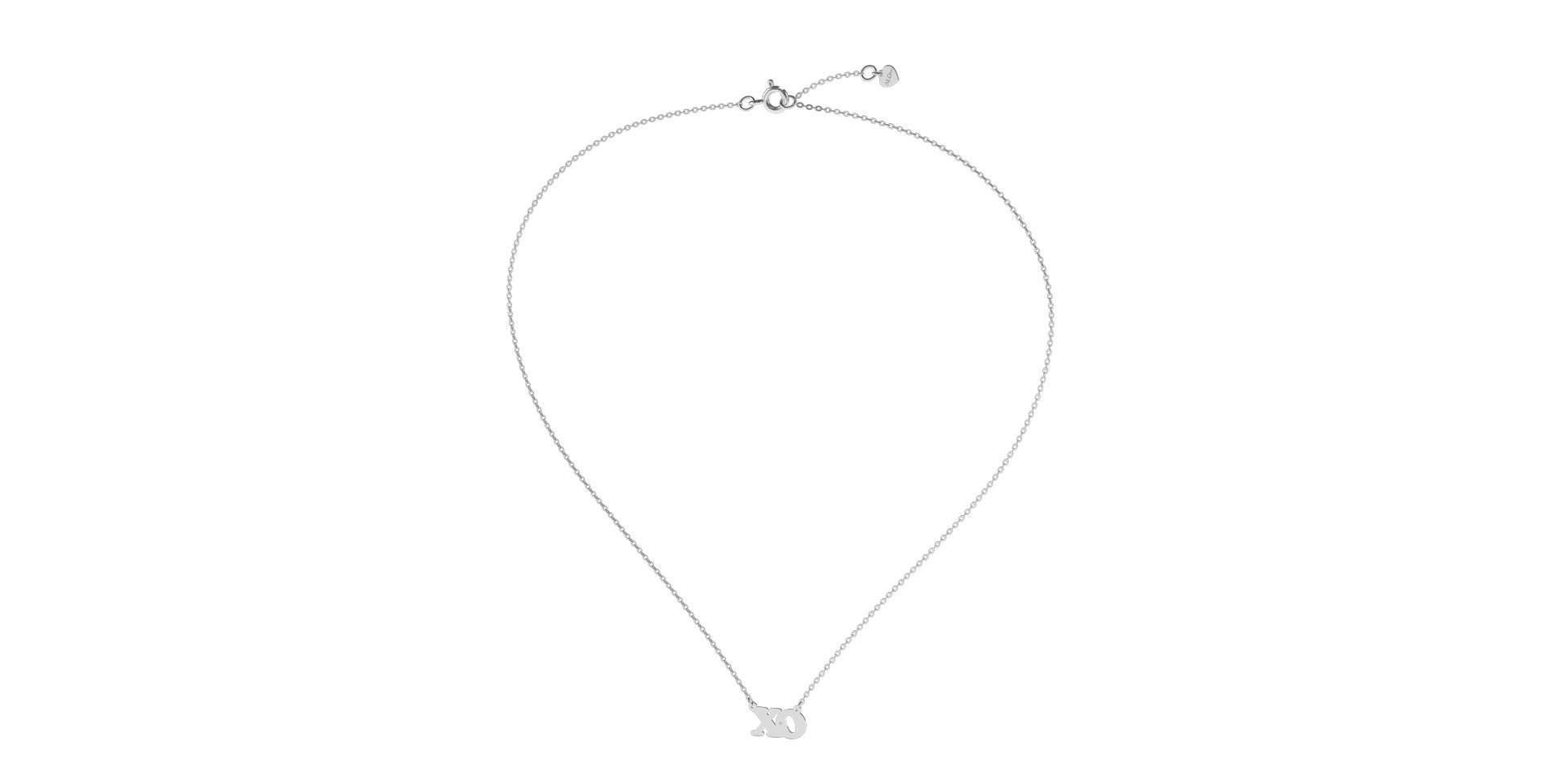 Diamond necklace XO