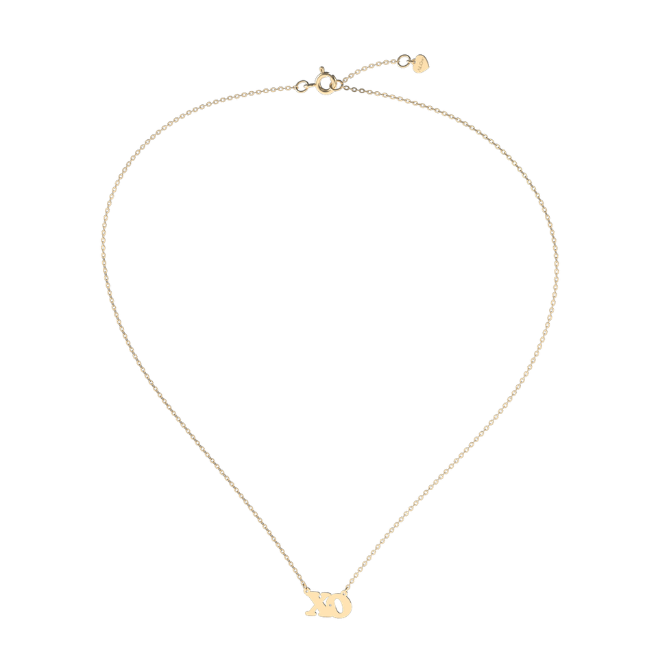 Diamond necklace XO