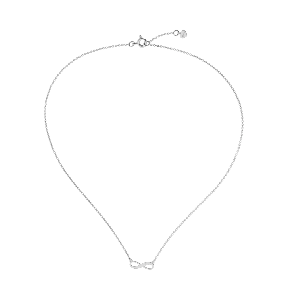 Diamond necklace Infinity Love